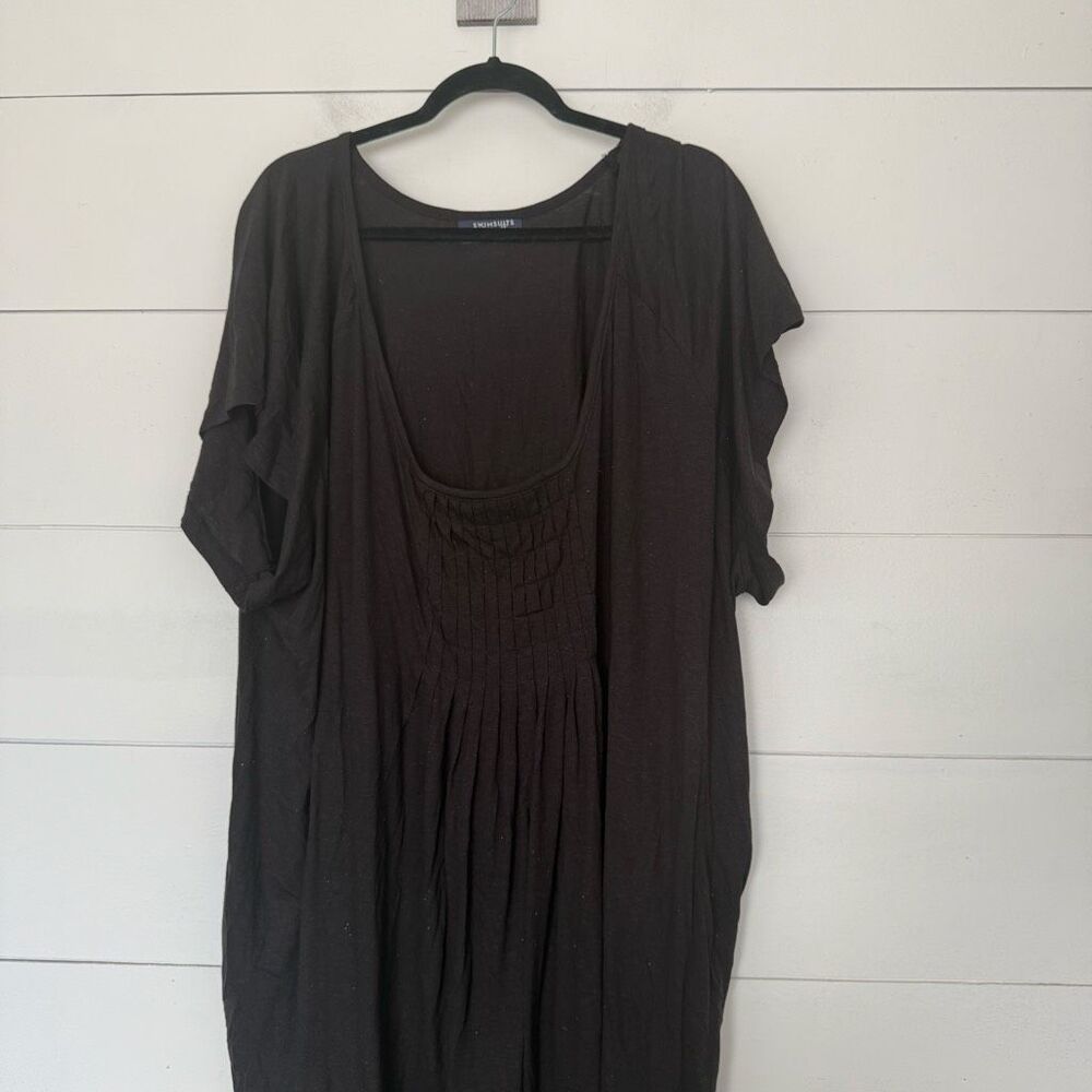 Swimsuits for All Women’s 34/36 Black Swim Suit Cover Up